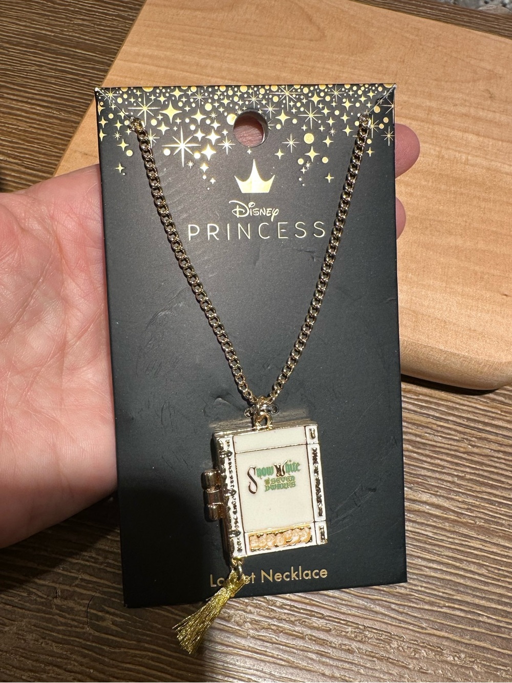 Disney Snow White Book Locket Necklace - Picture 2 of 10